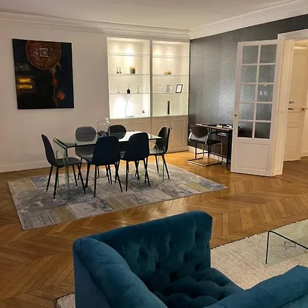 Luxe, Vue Tour Eiffel Ac 5 Ou 6 P Апартаменты Париж
